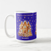 Mug Joyeux Noël Personnalisé Nom Fun (Gauche)