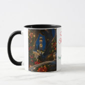 Mug Joyeux Noël Phares de Crisp Point (Gauche)