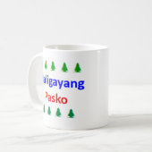 Mug joyeux Noël philippin (Devant gauche)