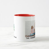 Mug Joyeux Noël Photo Personnalisée (Centre)