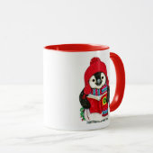 Mug Joyeux Noël Pingouin (Devant droit)
