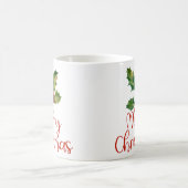 Mug Joyeux Noël, Poinsettia Berries Design Femmes (Centre)
