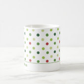 Mug Joyeux Noël Points Nom (Centre)