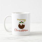 Mug Joyeux Noël+Pudding Design (Gauche)