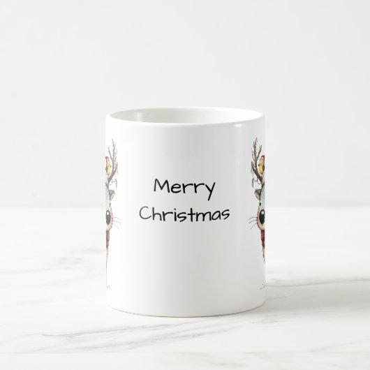 Mug Joyeux Noël Reindeer (Centre)