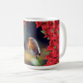 Mug Joyeux Noël Robin (Devant droit)