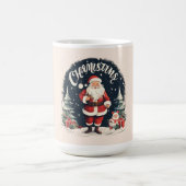 Mug Joyeux Noël rustique & Santa Cause (Centre)