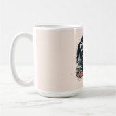 Mug Joyeux Noël rustique & Santa Cause (Gauche)