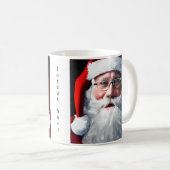 Mug Joyeux Noël Santa Claus Noël (Devant droit)