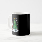 Mug Joyeux Noël Santa jouant au bowling Srt Amoureux (Devant gauche)