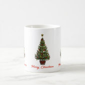 Mug Joyeux Noël. Sapin de Noël (Centre)