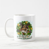 Mug Joyeux Noël Sheltie (Gauche)