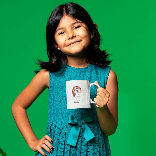 Mug Joyeux Noël Shih Tzu Avec Flocon De Neige