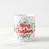 Mug Joyeux Noël – Simple Design de Fêtes (Centre)