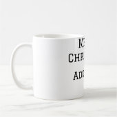 Mug Joyeux Noël simple minimum ajouter nom modèle de t (Gauche)