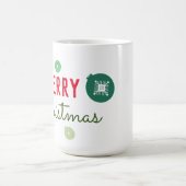 Mug Joyeux Noël Snowflakes Orament (Centre)