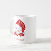 Mug Joyeux Noël Snowman (Devant gauche)
