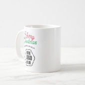 Mug Joyeux Noël Société promotionnelle Cadeau de Noël (Devant gauche)