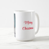 Mug Joyeux Noël sois joyeux et brille (Devant droit)