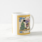 Mug Joyeux Noël Symbole du Nouvel An Souris Caricature (Devant droit)