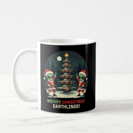 Mug Joyeux Noël, Terriens ! (Gauche)