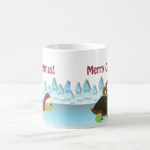 Mug Joyeux Noël! Tortue et escargot (Centre)