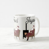 Mug Joyeux Noël Traditionnel Père Noël (Devant droit)