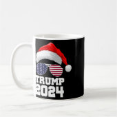 Mug Joyeux Noël Trump 2024 (Gauche)
