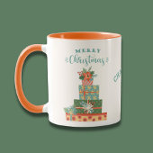 Mug Joyeux Noël Vacances Cute Moderne Personnalisé
