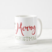 Mug Joyeux Noël vache mignonne (Devant droit)