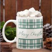 Mug Joyeux Noël Vert Plaid