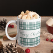 Mug Joyeux Noël Vert Plaid