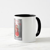 Mug Joyeux Noël Vintage Père Noël Design (Devant droit)