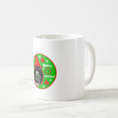 Mug Joyeux Noël Zombie Green Eyes style 3 (Devant droit)