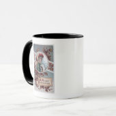 Mug Joyeux NoëlEnfant en vêtements d'hiver (Devant gauche)