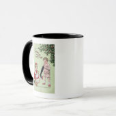 Mug Joyeux NoëlEnfants avec jouets par arbre (Devant gauche)