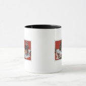 Mug Joyeux NoëlKid dans une motoneige à savon (Centre)