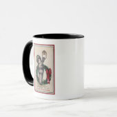 Mug Joyeux NoëlKid Knocke avec une couronne (Devant gauche)