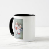 Mug Joyeux NoëlPetits enfants Patinage sur glace (Devant gauche)