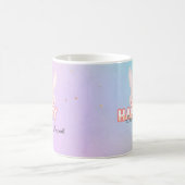 Mug Joyeux Nom du lapin de Pâques (Centre)