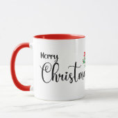 Mug Joyeux nom personnel de Noël (Gauche)