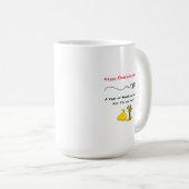 Mug Joyeux Nouvel An chinois du rat ! sur un (Devant droit)