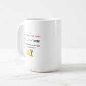 Mug Joyeux Nouvel An chinois du rat ! sur un (Devant gauche)