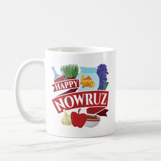 Mug Joyeux Nowruz Nouvel An persan (Gauche)