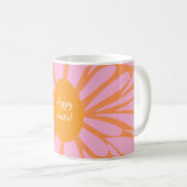 Mug Joyeux OEuf d'orange de Pâques (Devant droit)