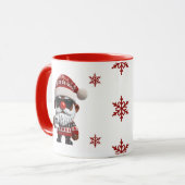 Mug Joyeux Oeuf Nogg Elf Rouge Noël (Devant gauche)