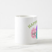 Mug Joyeux oeufs de Pâques de Pâques mignons (Centre)