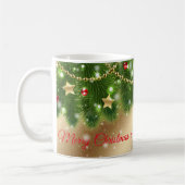 Mug Joyeux or de Noël (Gauche)