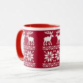 Mug Joyeux orignaux d'OPUS (Devant gauche)