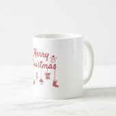 Mug Joyeux ornements de Noël (Devant droit)